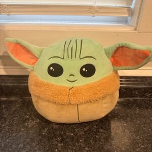 Star Wars Baby Yoda Grogu Medium Sized Squishmallow Soft‎ Cuddle Plush